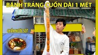 CrisDevilGamer ĂN BÁNH TRÁNG DÀI 1 MÉT | Tối nay ăn gì?