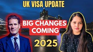 UK VISA BIG UPDATE  | NEW RULES FROM JAN 2025 | IMPACTING ALL