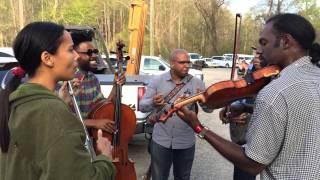 Merlefest with the Chocolate Drops and Justin Robinson