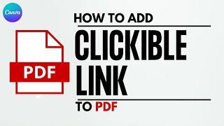 How to Add Clickable Link in PDF Online