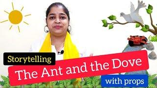 Storytelling THE ANT and THE DOVE | Panchatantra story THE DOVE and THE ANT | Moral stories for kids