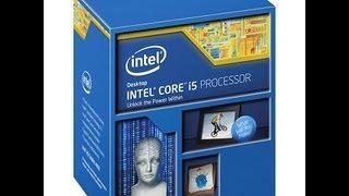 Intel Core i5-4670K 3.40GHz (Haswell) Socket LGA1150 Processor Unboxing