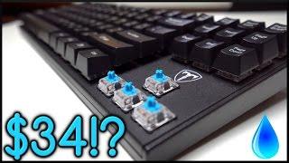 $34 Waterproof Mechanical Keyboard!