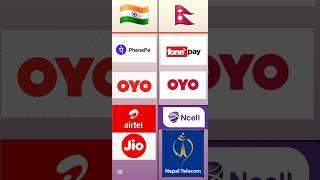 India Vs Nepal#indiavsnepal #oyo #phonepay #ola #uber #indrive #airtel#ncell #jio #daraz #amazon