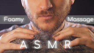 ASMR Foamy Wet Ear to Ear Massage - no talking , all sleeping -