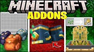 TOP 5 MELHORES ADDONS PARA O MINECRAFT PE 1.21+(ATUALIZADO)