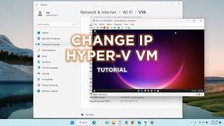 How to Change IP Address on Virtual Machine Hyper v