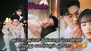 அப்பா, அம்மா இல்லாத பொண்ண எடுத்து வளர்க்கும் ஹீரோ/Chinese drama explained in tamil/full movie