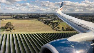 Rex Airlines Boeing 737-800 Landing into Melbourne (MEL)
