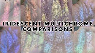 Iridescent Multichrome Comparisons | Clionadh, Terra Moons, Devinah & Karla Cosmetics