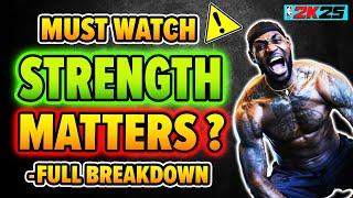 NBA 2K25 Best Build: STRENGTH matters?