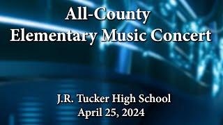 2024 All-County Elementary Music Concert