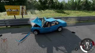 BeamNG Drive - High Speed Car Crashes #1