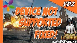 HOW TO FIX DEVICE NOT SUPPORTED PUBG MOBILE 100 WORKING TRICK 2021 WITH PROOF