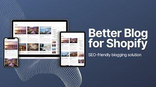 SEO-friendly Shopify Blog App from Magefan