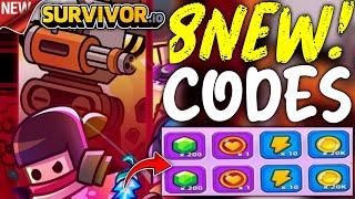 CODES  SURVIVOR.IO CODES JULY 2024 - SURVIVOR.IO PROMO CODES 2024 | CODE SURVIVOR.IO