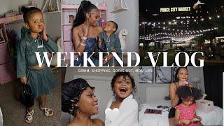 WEEKEND VLOG: Shopping, Going Out, Meeting Supporters, Mom Life, + Getting A Promise Ring 