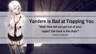 Yandere Girl is Bad at Trapping You [F4A] [Audio RP] [Comedy] [Bakadere] [Sweet] [Willing Listener]