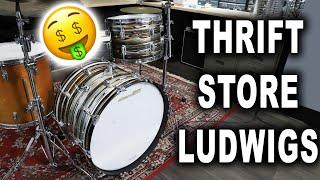 I Found a Vintage Set of Ludwig Standards at Goodwill