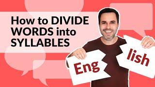 How to divide words into syllables