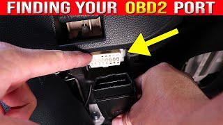 How to find the OBD2 Port (On Any Car!)