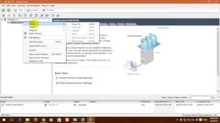 02- How  to install VM on VMwere Vsphere 6 (ESXI Server)