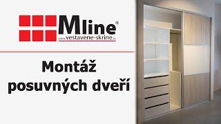 Mline - Montáž posuvných dveří