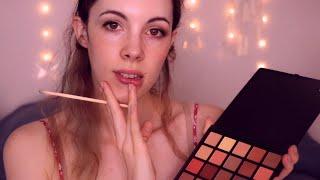 ASMR Drawing On Your Face - Pencil Sound, Scratching, tracing, Brushing etc