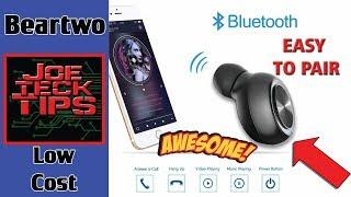 Mini Bluetooth Earbud Review | JoeteckTips