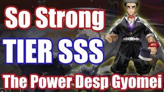 The Power Gyomei, He could be Tier SSS for Turn2 teams【Summoners War × DS Collab RTA】