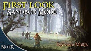 Return to Moria Sandbox Mode - First Look w/ Devs!