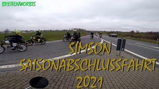 Simson Saisonabschlussfahrt 2021 | Breitenworbis | Datta |