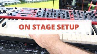 Live Stage Setup Tour - Nord Grand 2, Nord Stage 3, and MPC Key 37