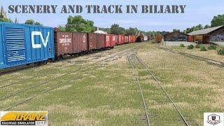 Route Building on the Coxton Sub! Biliary Part 2: Track, Embankments, Bushes, Buildings and More!