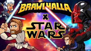 Brawlhalla x STAR WARS! • ALL Skins + 1v1 Gameplay