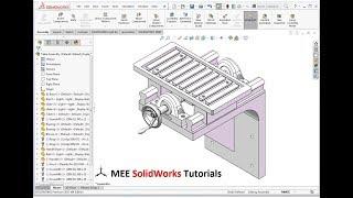 SolidWorks Advanced Assembly Tutorial for Mates and Animation