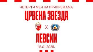 Prijateljska utakmica: Crvena zvezda - Levski 4:0, ceo meč