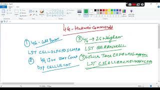 LTE Huawei Commands Part-1