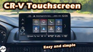 2023 Honda CR-V – Infotainment Review | How to Use Touchscreen, Apple CarPlay & Android Auto Demo