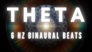 Theta Waves Binaural Beat | 100% Pure Theta Frequency