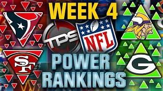 2024 NFL Power Rankings! Week 4 Edition!