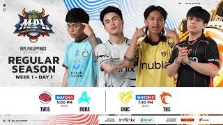  LIVE | MPL PH S15 | ENGLISH - Week 1 Day 1