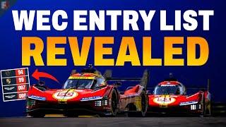 WEC 2025 Entry List REVEALED!