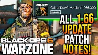 Black Ops 6: Full 1.66 UPDATE PATCH NOTES! Major CRASHING FIXES, WARZONE Updates, & More!