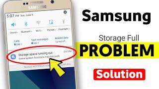 Samsung galaxy grand prime plus storage full problem | storage space running out