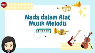 Nada dalam Alat Musik Melodis - Materi Seni Musik Kelas 4 Kurikulum Merdeka