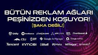 TÜM REKLAM AĞLARI OYUNUNUZUN PEŞİNDE... ŞAKA DEĞİL! (Unity LevelPlay ve Mediation)