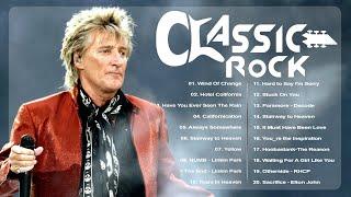 Greatest Classic Rock Hits of the 70s 80s 90s Rod Stewart, Guns N' Roses, Metallica, ACDC, Nirvana