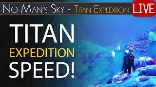 Speed Guide Run - Titan Expedition Full Play-Through - No Man's Sky Worlds Part 2 Update