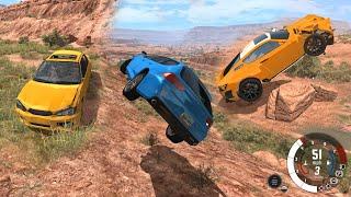 Epic High Speed Jumps Realistic BeamNG Drive Crashes - Alor Games